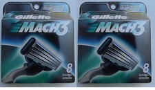 16 Gillette Mach3 Razor blades