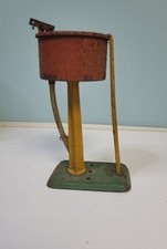 HORNBY MECCANO WATER TANK TOWER Vintage Old Rusty Made In ENGLAND Approx 16cm H