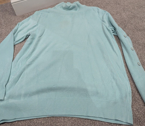 Ladies turtle neck green - m&co,
