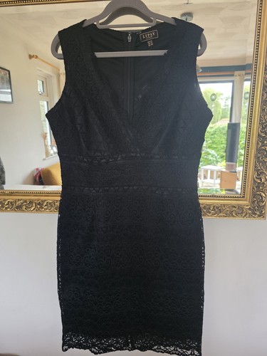 Lipsy london black - london, lace