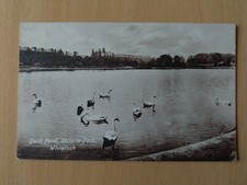 Duck Pond, Victoria Park, Glasgow. Postcard. G6