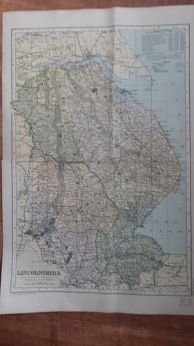 Lincolnshire map 1902 - ?, bacon's