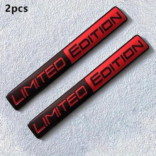 2pcs limited edition metal - edition, 3d