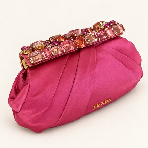 Prada raso pink satin - pink,