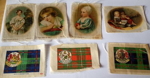 1930 cigarette silks job - silks,