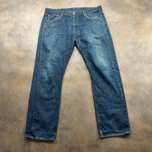 Vintage levi 501 jeans blue - vintage,