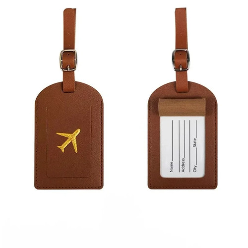 Address tag for suitcase - address,