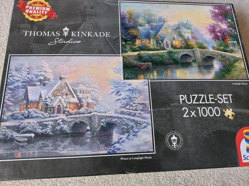 1000 piece thomas kinkade - 2, x