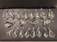 Vintage used kite shape glass