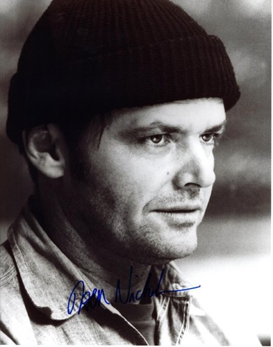 Jack nicholson signed 11x14 - jack,