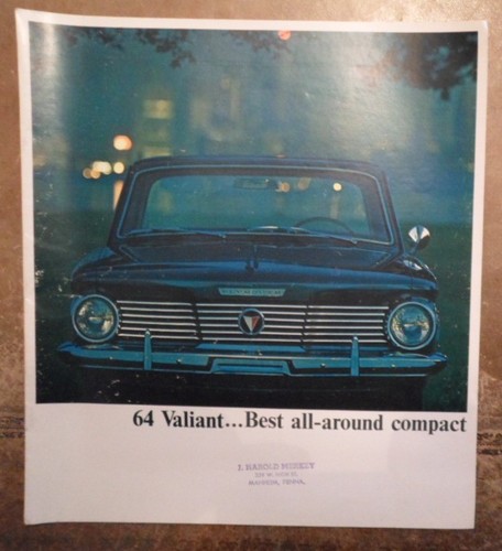 Plymouth valiant original 1964 - plymouth,