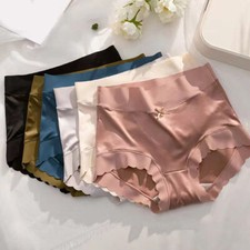 Women Silky Shiny Vintage