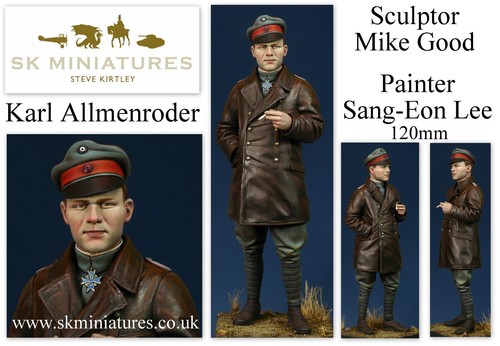 Miniatures ww1 german pilot - miniatures,