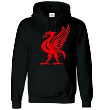Liverpool Liver Bird Sports Liverpudlian Hoody Long Sleeve T-Shirt Logo Present