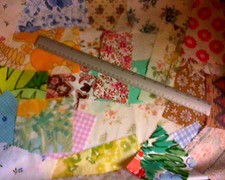 Material scraps/off-cuts for patchwork/crafting or children's crafts buy 3 get 4
