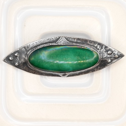 Damaged arts crafts brooch - arts, &
