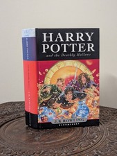 Harry Potter And The Deathly Hallows 1st Edition Missing Dustcover  