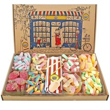 Fizzy Pick and Mix Sweet Shop In Gift Box Selection 1.2kg Birthday Christmas