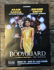 The Bodyguard Uk Theatre Flyer 