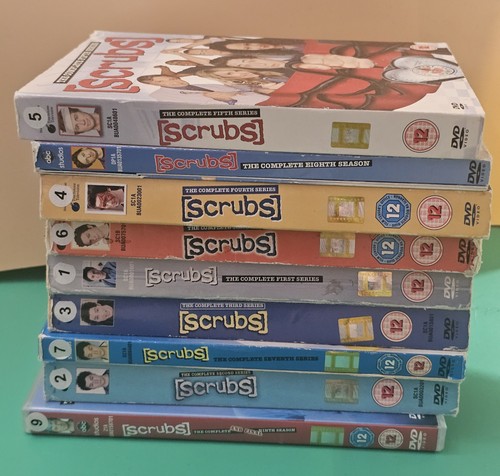 Scrubs dvd box set comedy - dvd,