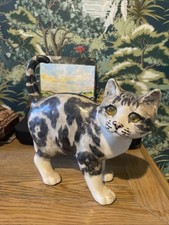 Winstanley Cat Size 5 Tabby And White Standing Excellent Condition Signed