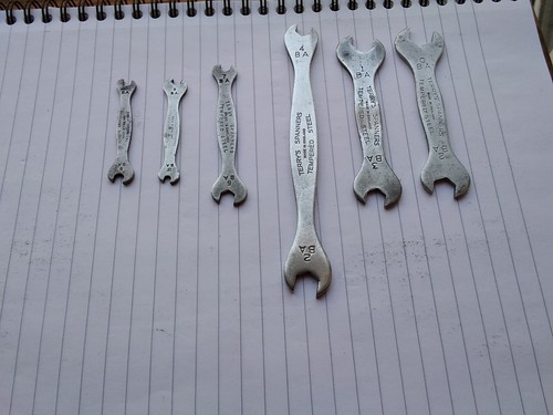 Terry spanners x 6 - spanners,