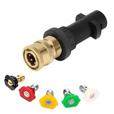 Quick release pressure washer - release,