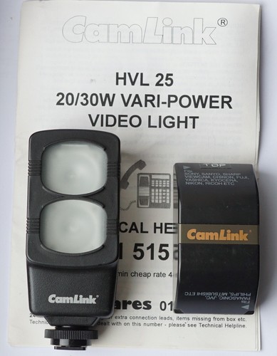 Camlink hvl 25 - hvl, 25-30watt