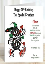 Personalised birthday card