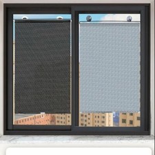 Roller Blinds Suction Cup Sunshade Car Office Window Sun-shading Curtains