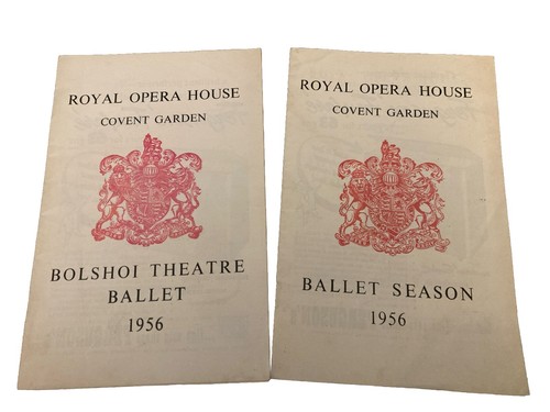 Royal opera house programmes - house,