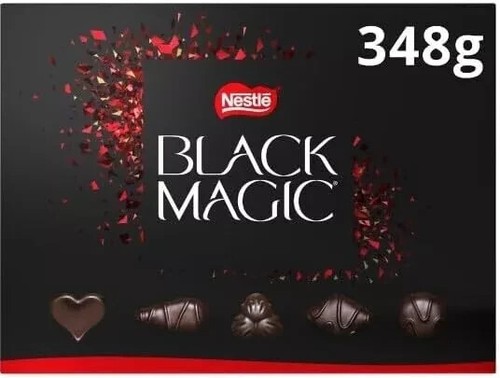 Black magic dark chocolate box - magic,