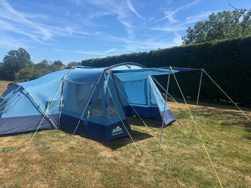 Khyam harewood dlx quick - dlx, erect