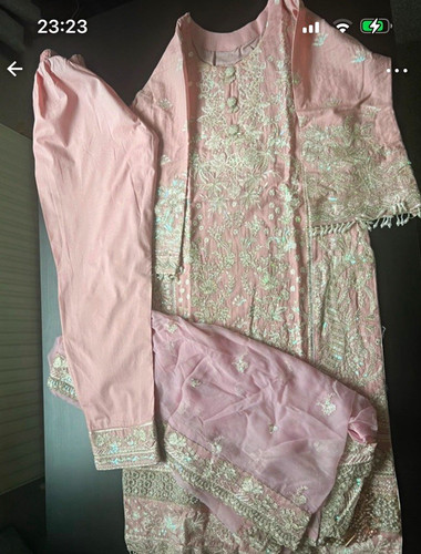 Women pink lawn salwar - women’s,