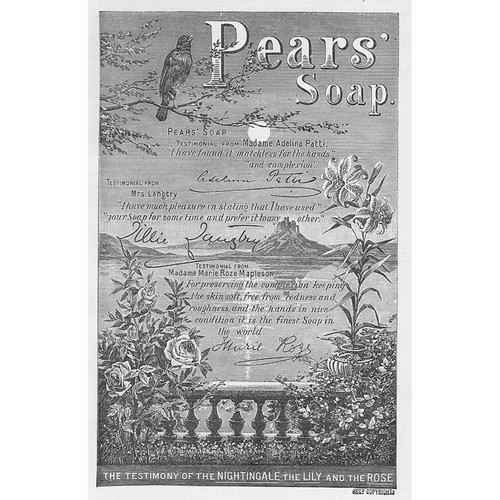 Pears soap nightingale lily - pears, nightingale,