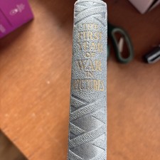 The First Year of War in Pictures Odhams Press wartime photos book