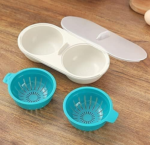 Microwave egg poachers mold - microwave,