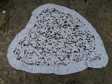 British Army Arctic White Camo Net Camouflage Netting Bushcraft Cadet Garnish