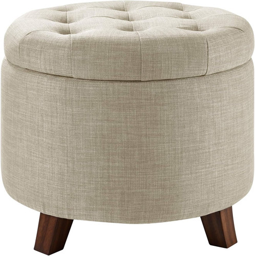 Upholstered linen tufted - upholstered,