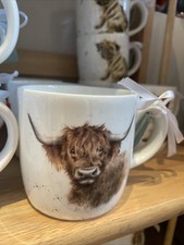 BNWT Royal Worcester Wrendale Designs ‘Highland Coo’ Mug