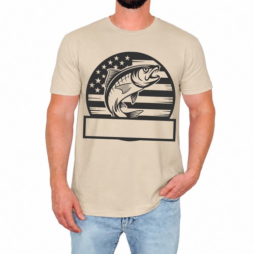 Funny fish mens shirt - mens, t-shirt