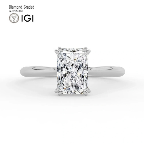 Radiant diamond engagement - radiant,