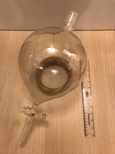 5ltr round dropping funnel separator 