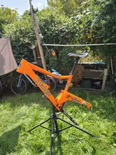 Orange Alpine Five Mountain Bike Frame 18" 26" with fox shock and dropper seat