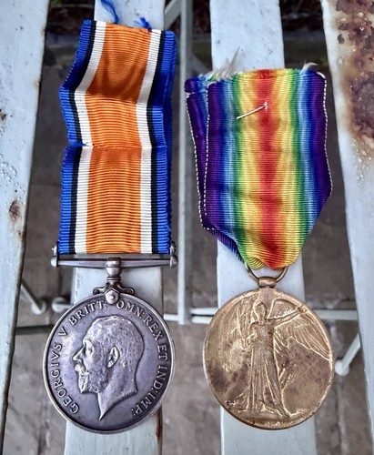 Ww1 british war medal - british, and