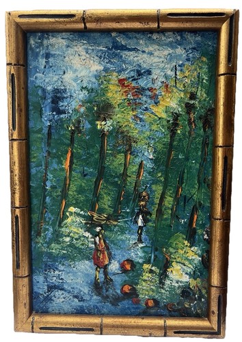 Vtg mcm impressionist impasto - vtg,