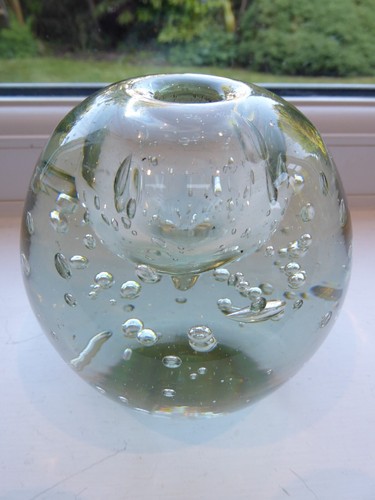 Victorian clear glass dump - , end