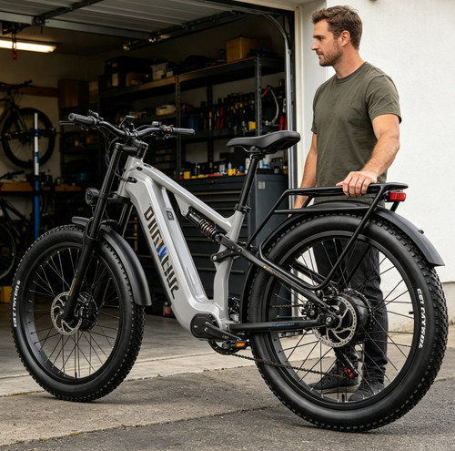 Electric bike 48v 25ah - 26*3.0",