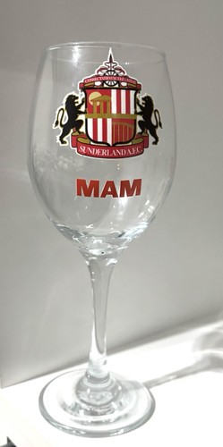 Sunderland afc wine glass - sunderland,