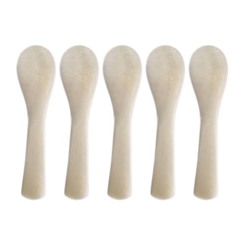 Natural shell caviar spoon - natural,